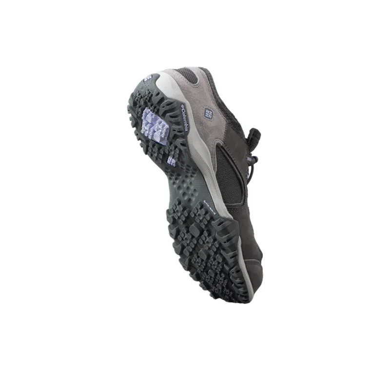 Columbia Wear Resistant Breathable Support Balance Low Top Trekking Shoes Women's Black Gray-3