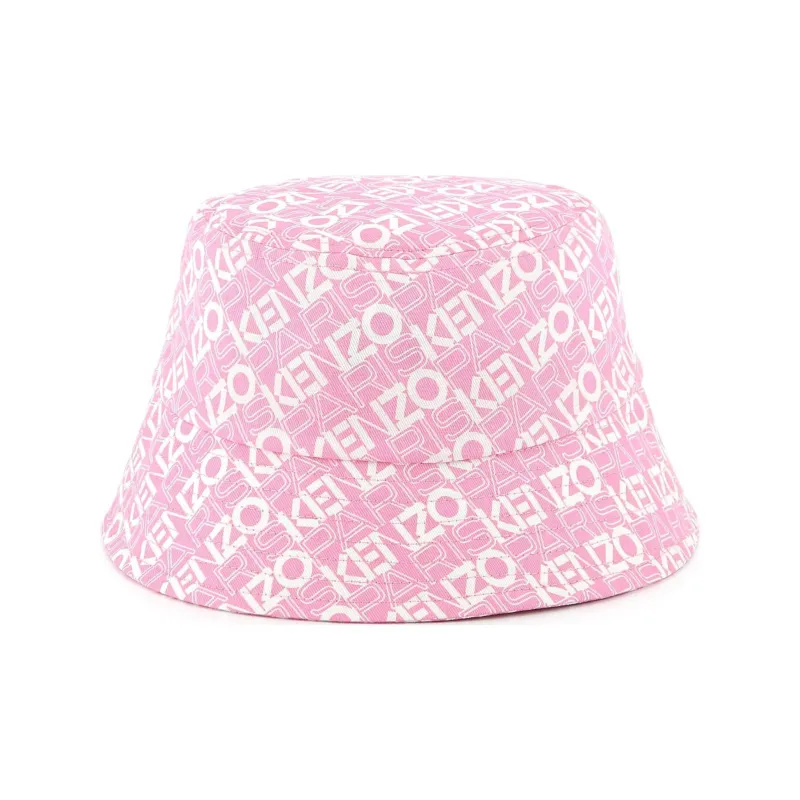 KENZO All over Logo Print Bucket Hat-2