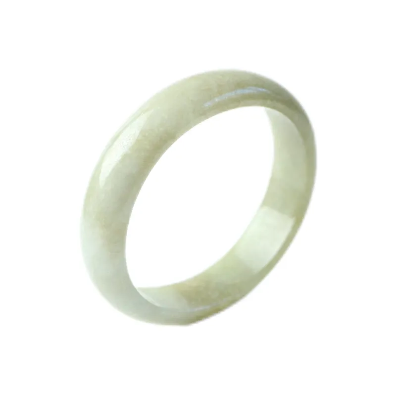 South Asia Bean Type Jadeite Bangles Unisex-0