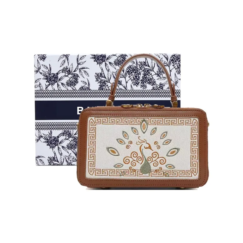 BUHOWE Polyurethane Handbag Women's Multicolor-0