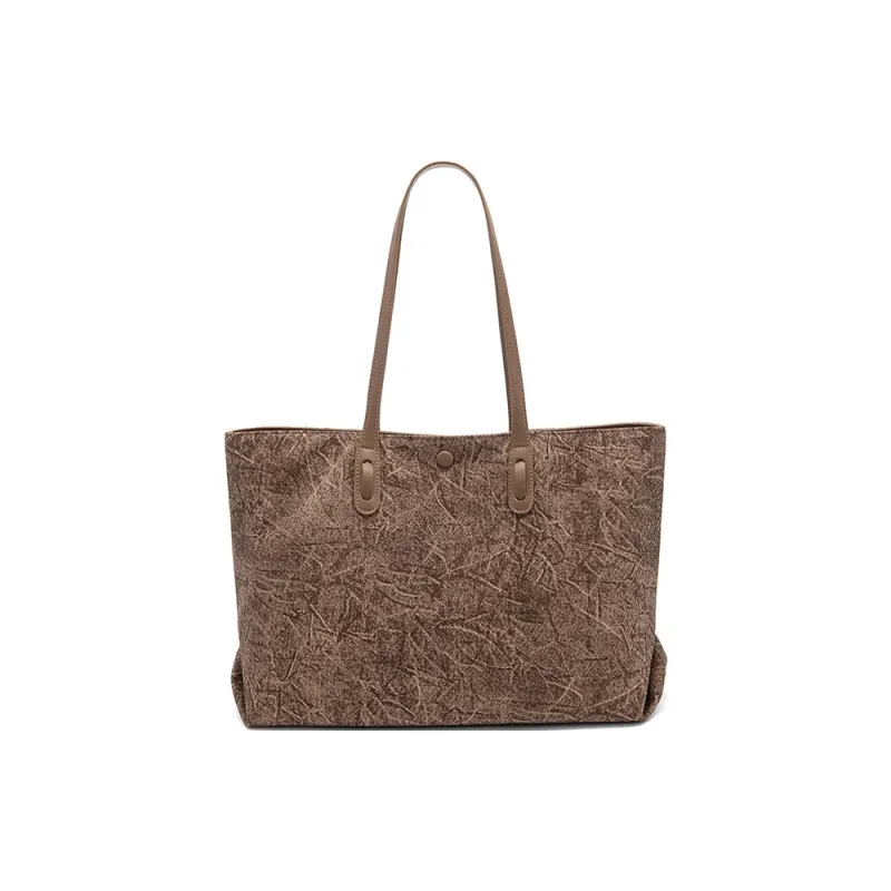 CLEVER& KETCH PU Tote Bag, Shoulder Bag Regular Women's Gray-4