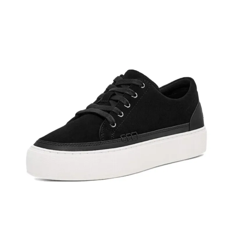 UGG Cakewalk Slip Resistant Low Top Skateboard Shoes Unisex Black-2