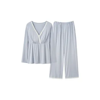 XIAFENYAN Pajama Set Women's Blue