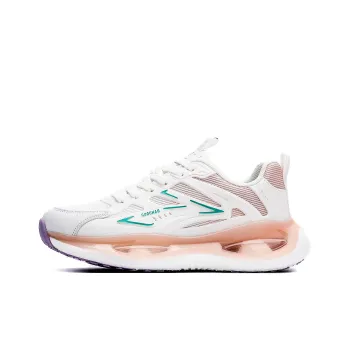 POLUDIYIPI Balance Lightweight Breathable Anti Rollover Low Top Popcorn Casual Sprint Running Shoes Women's Rose Pink