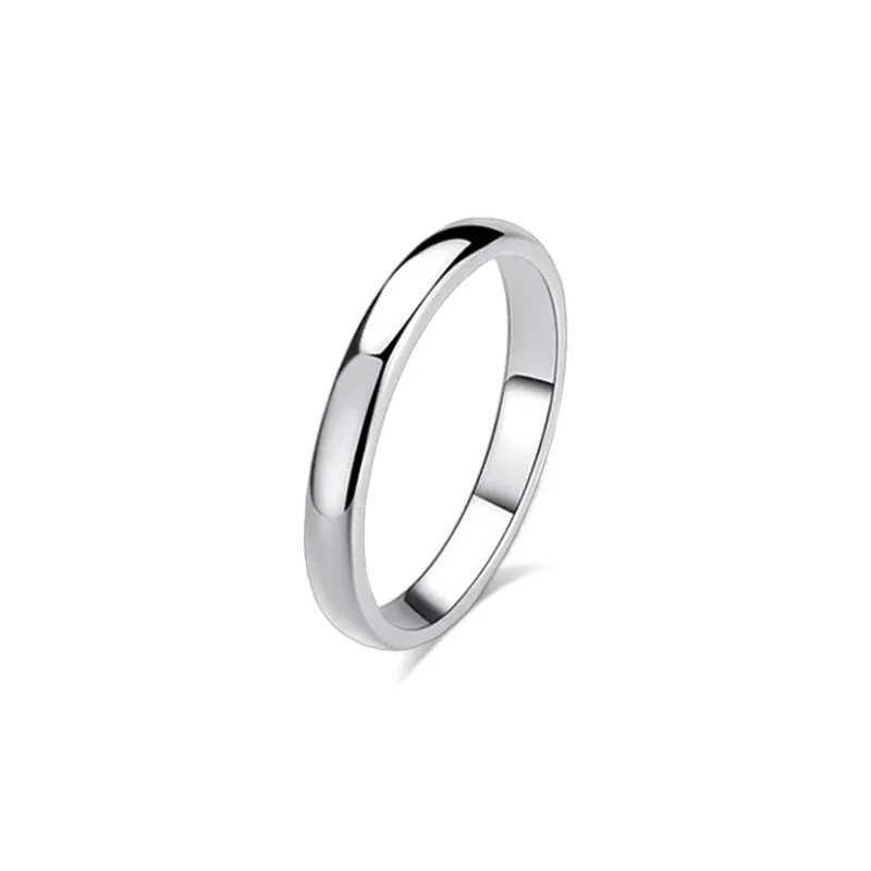 CHINA GOLD 999 Fine Silver Rings Unisex-1