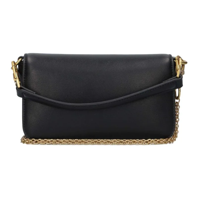 BIBI LOU Leather Shoulder Bag Crossbody Bag Handbag Women's Black-2