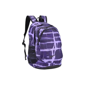 Nike Polyester Backpack Unisex Fluorescent Purple