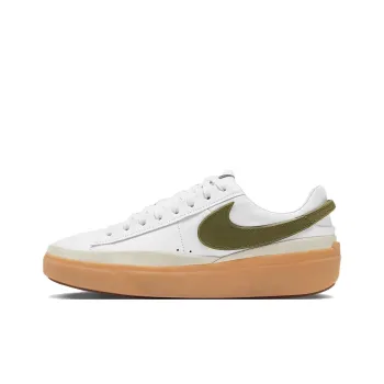 Nike Blazer Anti Slip Wear Resistant Low Top Skateboard Shoes Men's White