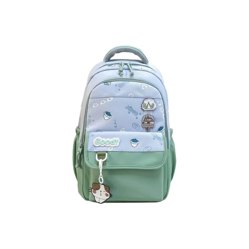Yalu Nylon Backpack Regular Unisex Multicolor-18