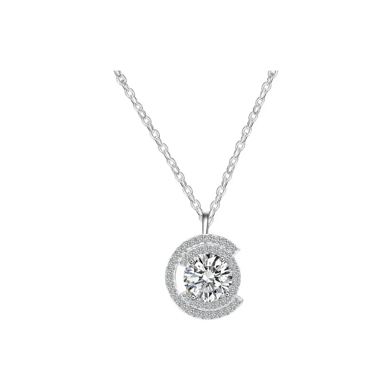 Vegetarian 925 Sterling Silver Necklaces Women's-0
