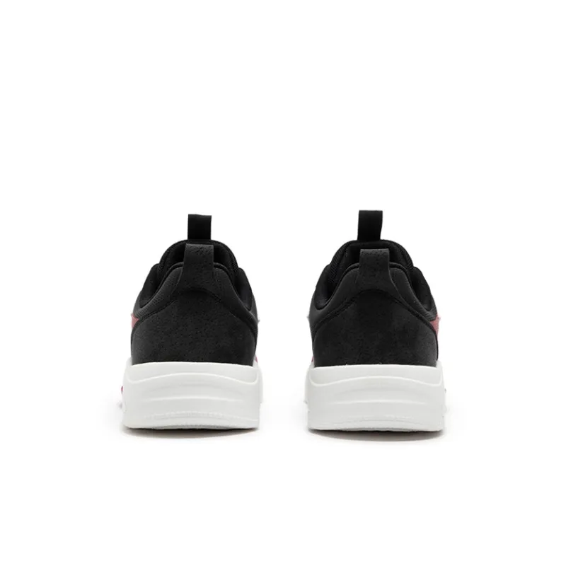 XTEP Wear Resistant Support Low Top Kids' Skateboarding Shoes Black Transcend Red Kids'-2