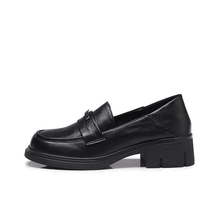 Bull Charm Loafers Women's Black-0