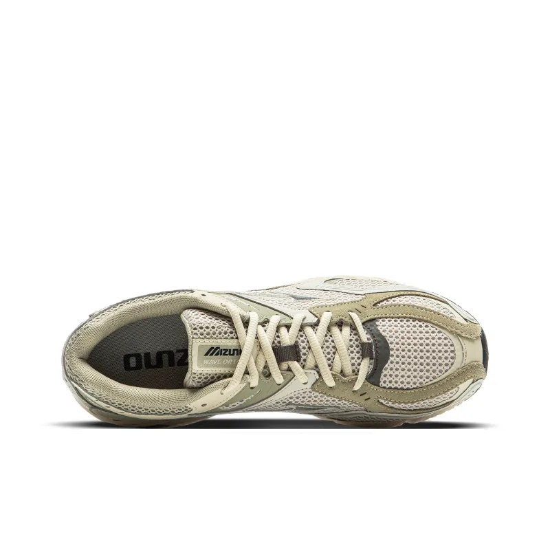 Mizuno WAVE ORION Wear-Resistant Support Lightweight Low-Top Casual Shoes Unisex Gray Green-3