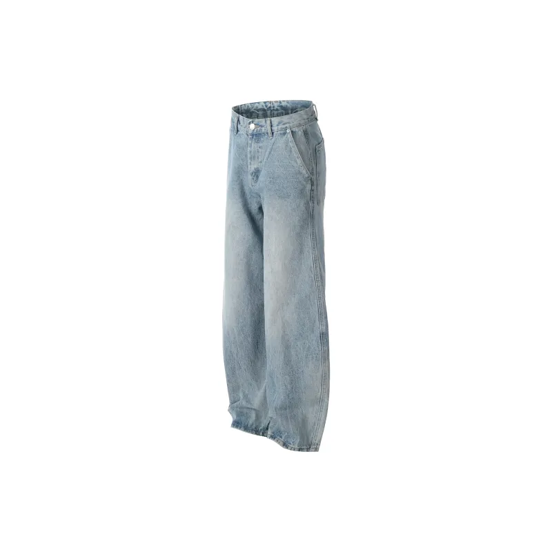GBXM Jeans Unisex Washed Blue-1