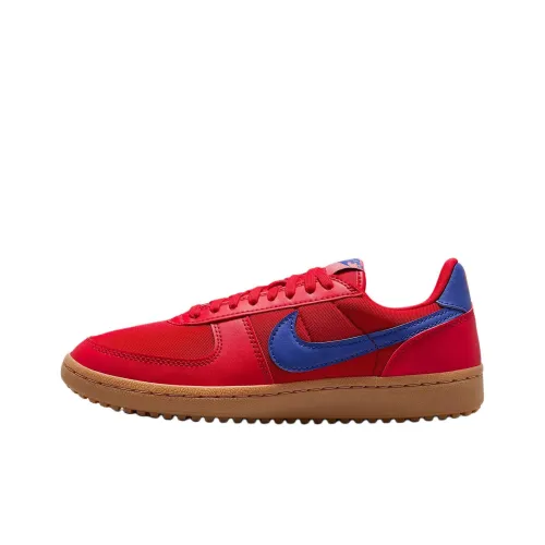Nike Anti Slip Wear Resistant Low Top Skateboard Shoes Women's Red Blue