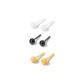 Ceramic Stud Earrings ①