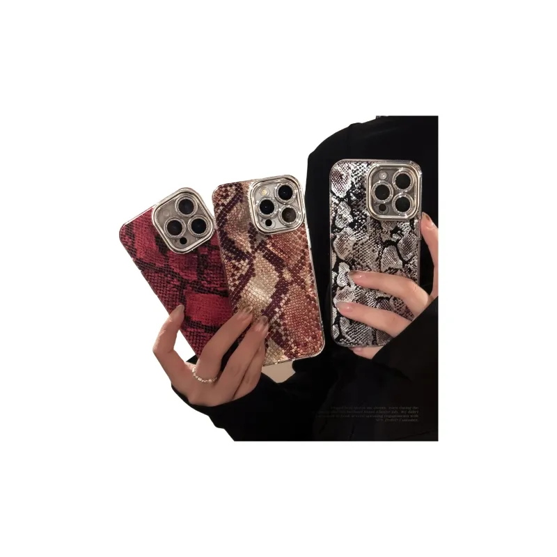 QIZHENG TPU Material Advanced Python Phone Case Compatible With Apple 16 Pro Max/15/14/13/12/11-1
