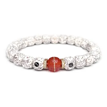 MOUNTAINS AND MANS Star Moon Bodhi Seeds New Chinese Style Good Luck Beaded Bracelet Unisex