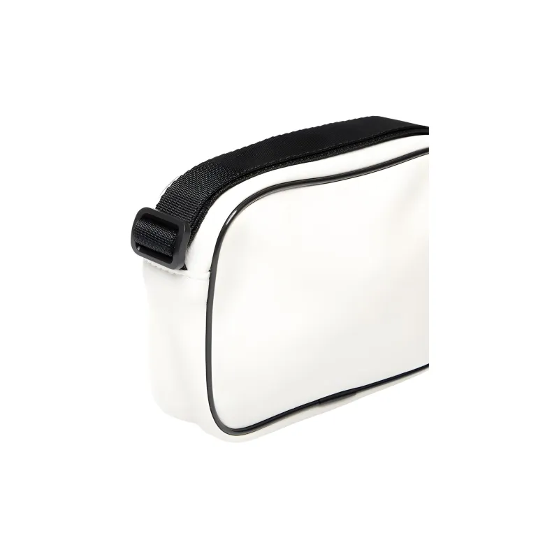 Adidas Polyurethane Shoulder Bag Crossbody Bag Mini Unisex White & Black-4