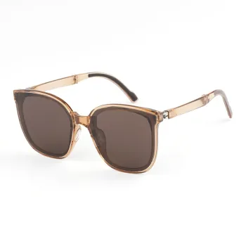 YAWEIKA TR/Memory Plastic Square Sunglasses Unisex