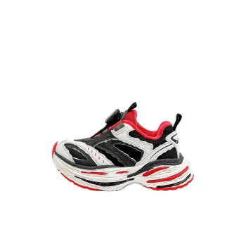 Teenmix Anti Slip And Wear Resistant Warm Low Top Kids Lifestyle Shoes Black White Red Kids'
