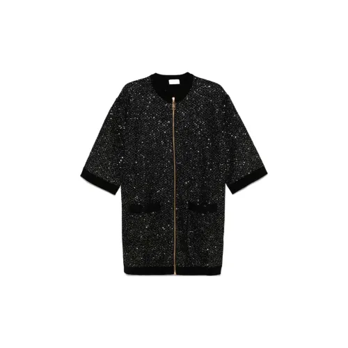 Elisabetta Franchi Sequin Thread Mini-Dress