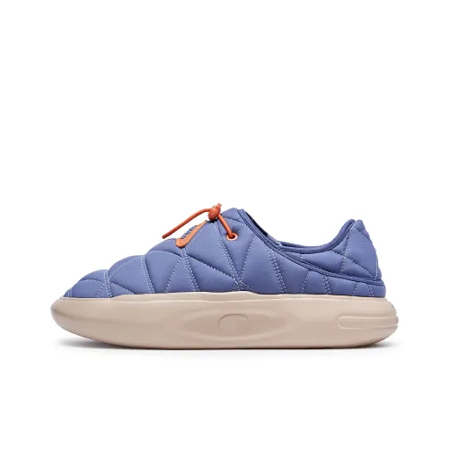 Champion Warm Low-Top Casual Shoes Women's Iron Blue/Fire Red