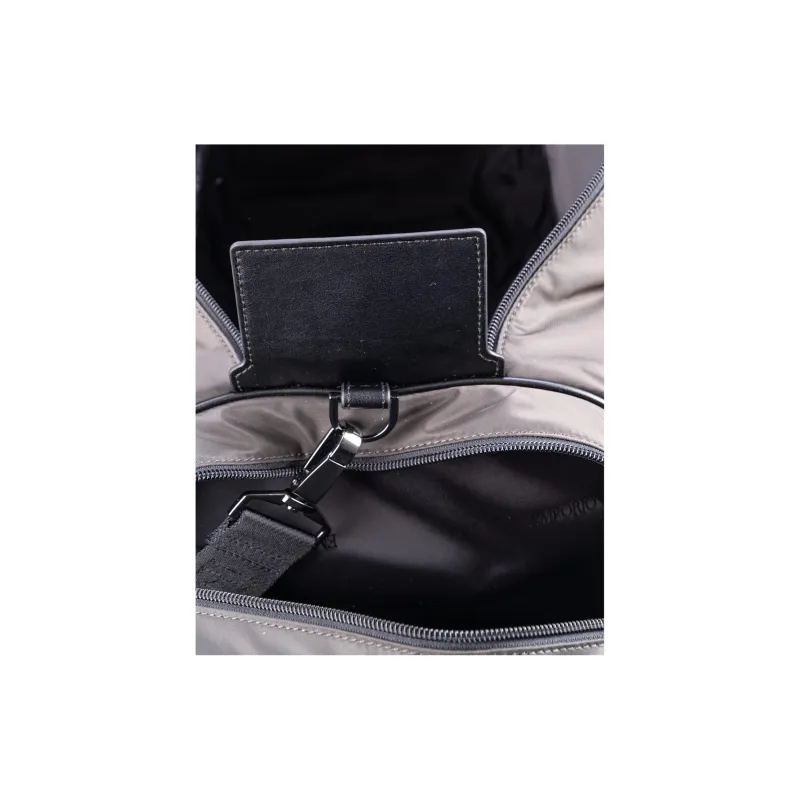 EMPORIO ARMANI Polyamide Shoulder Bag, Crossbody Bag, Handbag, Travel Bag Men's Umber-2