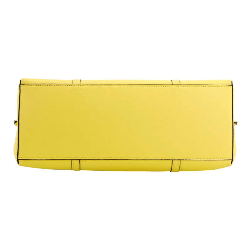 TORY BURCH Perry Leather Crossbody Handbags Women's Bright Yellow-3