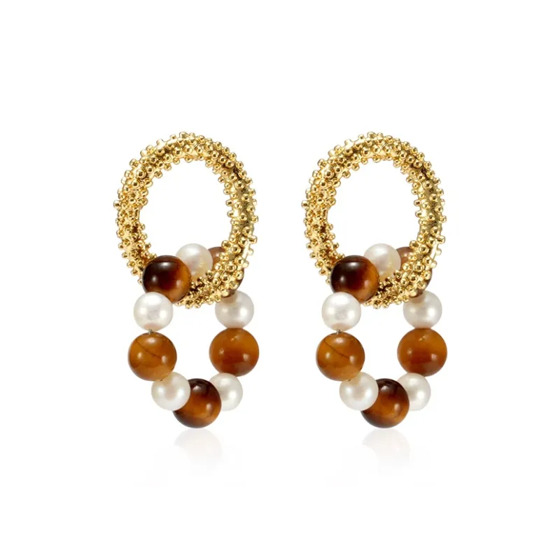 IDOKAWA Freshwater Pearl Earrings Women's-0
