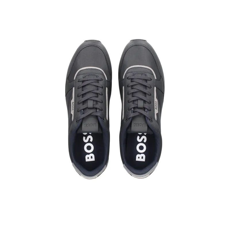 HUGO BOSS Kai Low Top Casual Shoes Men's Midnight Blue-4
