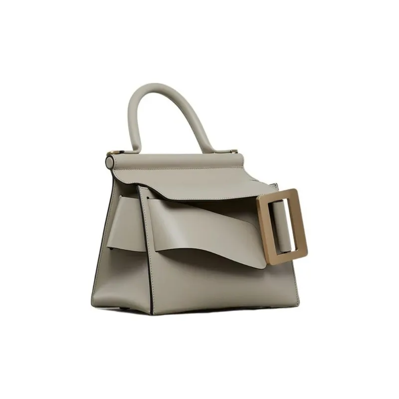 BOYY Leather Shoulder Bag Crossbody Bag Handbag Women's Gray-1