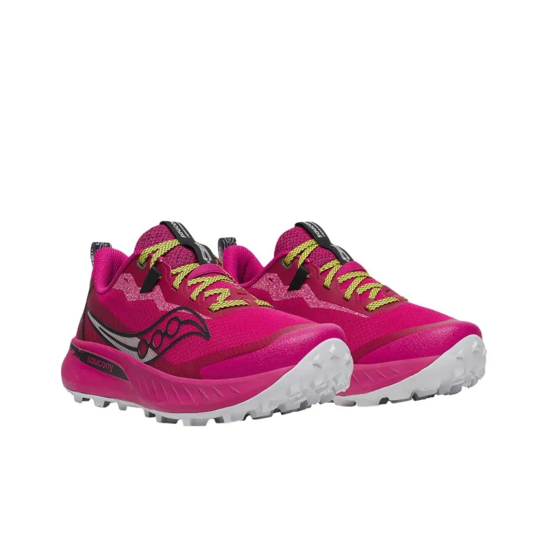 Saucony Peregrine 15 Magenta Black Women's-2