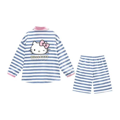 GUKOO x Hello Kitty Sanrio Series Pajama Set Women's Moonlight Blue