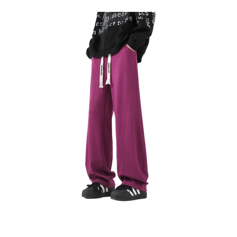 WARNING LIGHT Knitted Sports Pants Unisex-25