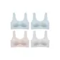 [4 Pack]Blue+Blue+Pink+White