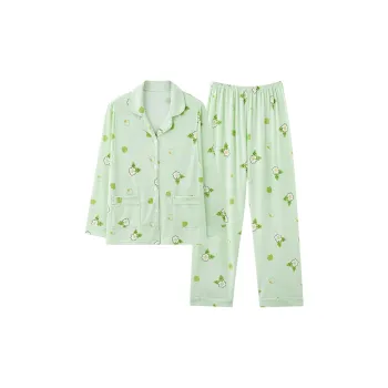 WANANNI Pajama Set Women's Mint Green