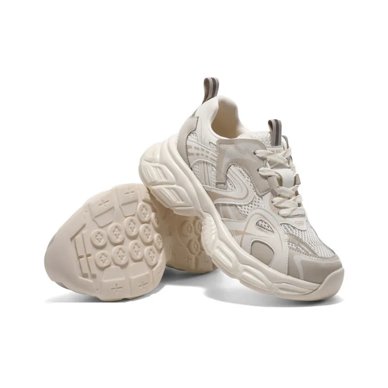 BELLE Anti-Slip And Wear-Resistant Lightweight Low-Top Chunky Sneakers Women's-14
