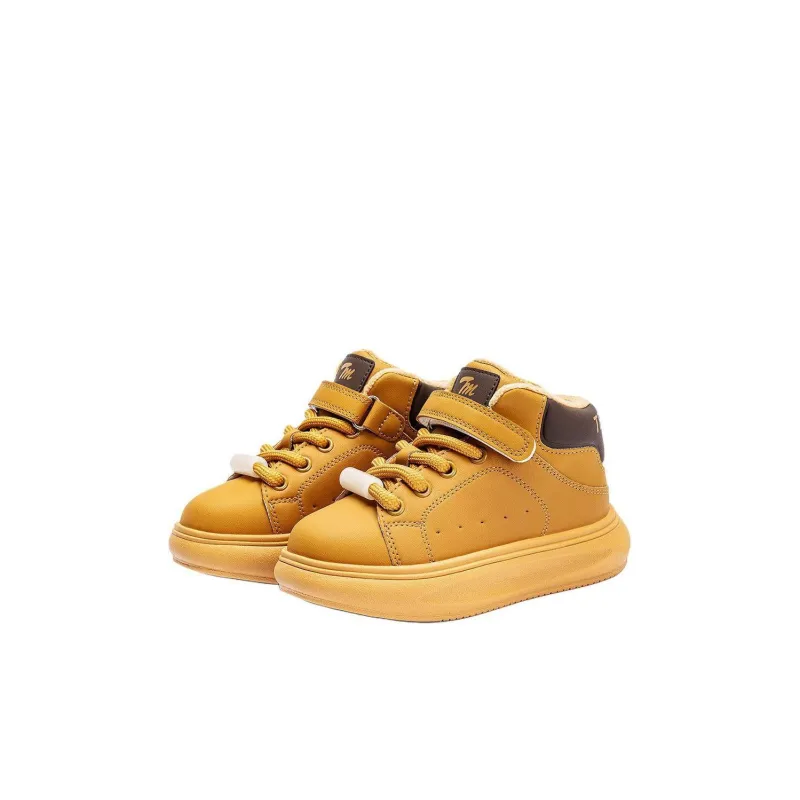 Teenmix Anti-Kick Lightweight Cushioning Warm Kids Lifestyle Shoes Ginger Cake Brown Kids'-1