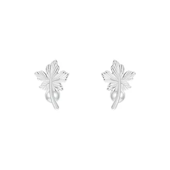 AIDO STUDIO Sterling Silver 999 Stud Earrings Women's