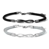 Mobius Couple's Bracelet