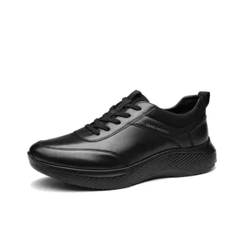 SAINT ANGELO Slip Resistant Low Top Casual Shoes Men's Black