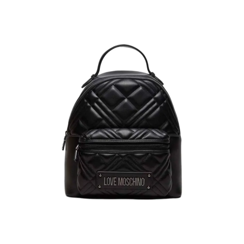 MOSCHINO Synthetic Fiber Backpack Women's Black-0