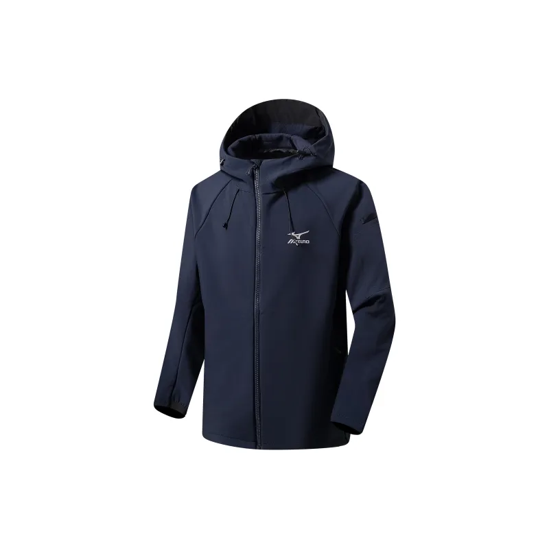 Mizuno Water Resistant Windproof Breathable Wear Resistant Windbreaker Jacket Unisex-3