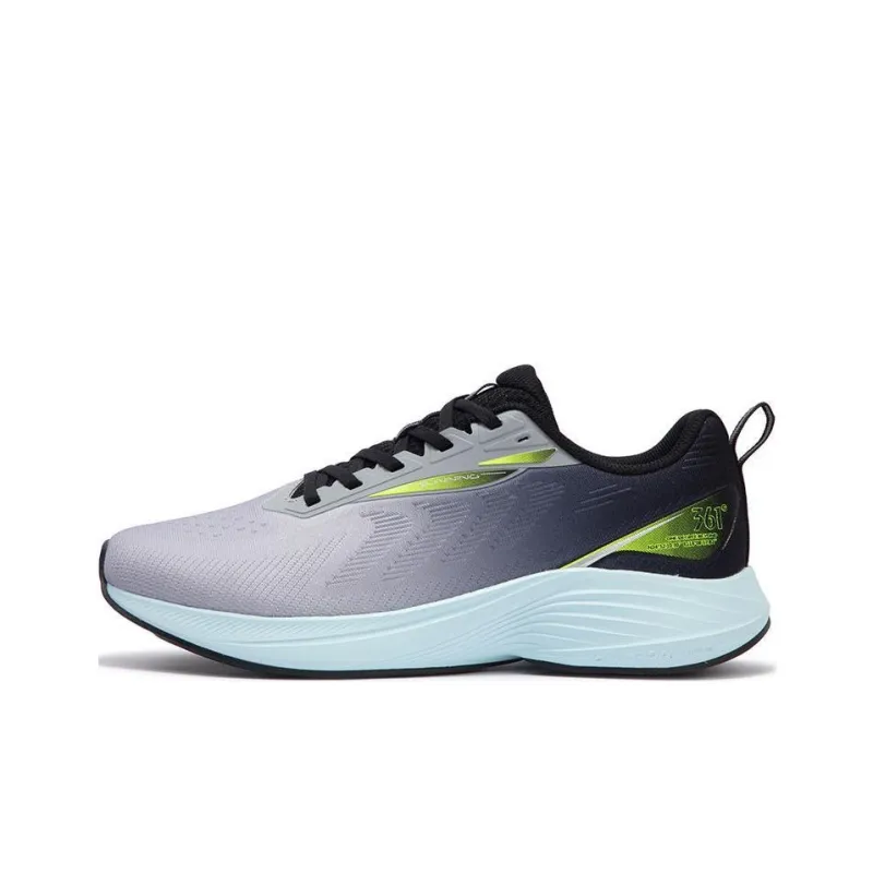 361° Cushioning Low-Top Running Shoes Men's Gray Black-0