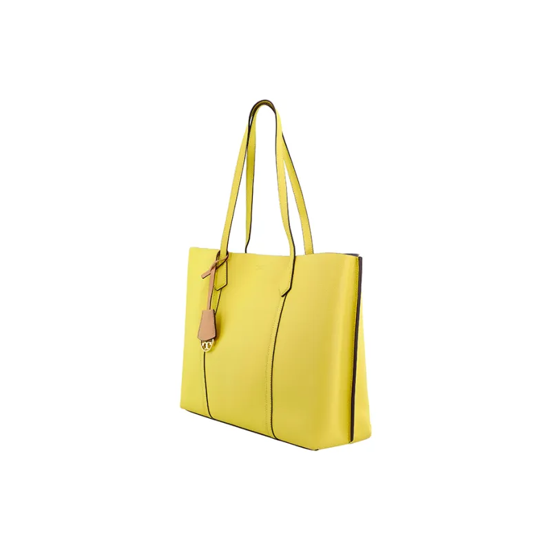 TORY BURCH Perry Leather Crossbody Handbags Women's Bright Yellow-1