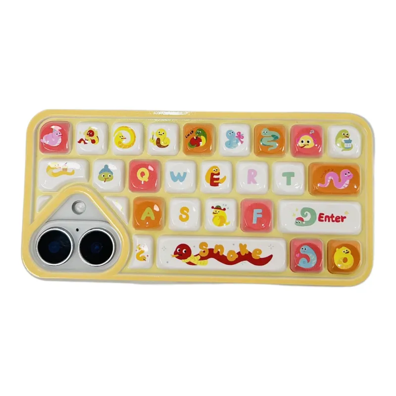 Wei Xin TPU Material Penguin Snake Phone Cases Compatible With IPhone 16/15 Pro Max/Apple 13/14 Pro Max Collection-19
