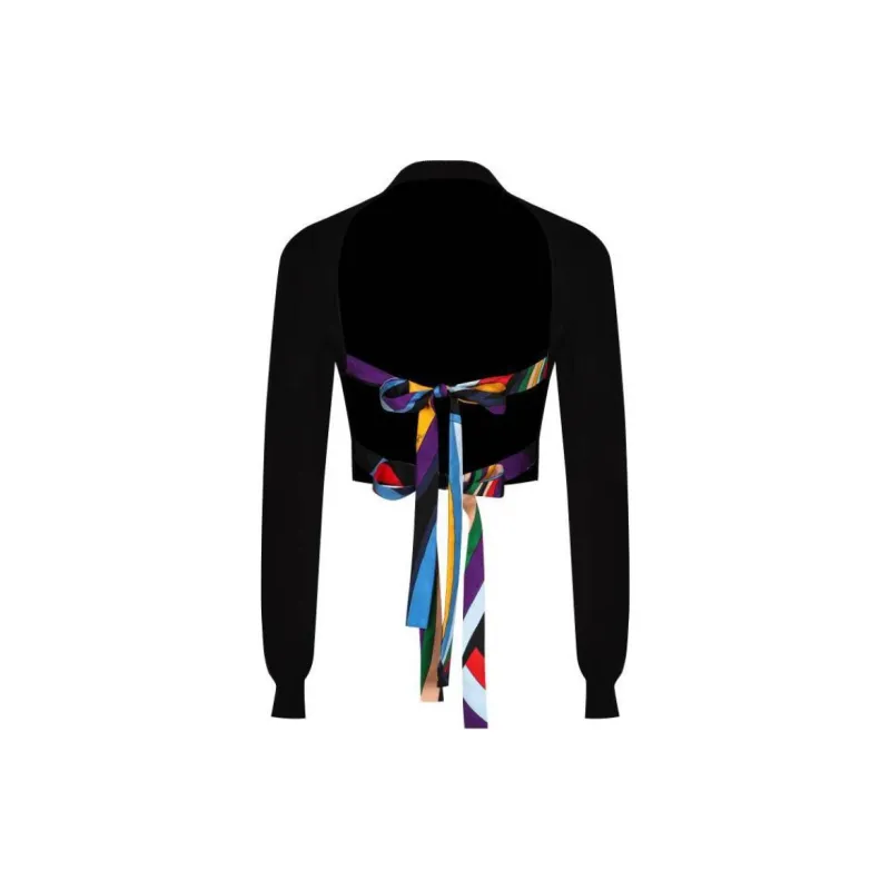 EMILIO PUCCI Open Back Cropped Jumper-1