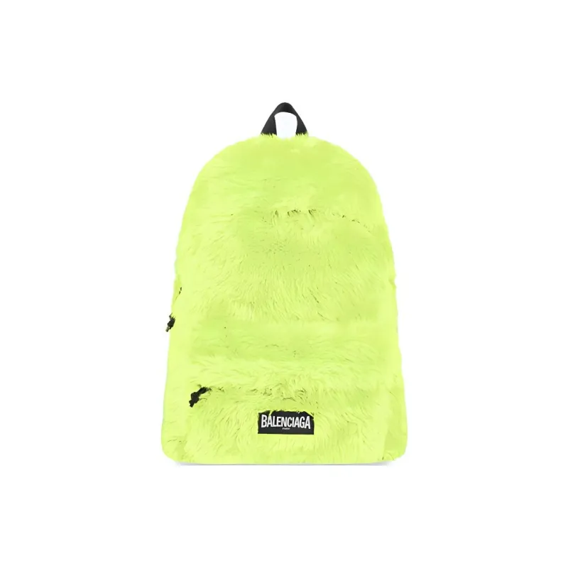 Balenciaga Artificial Leather Backpack Women's Yellow-0