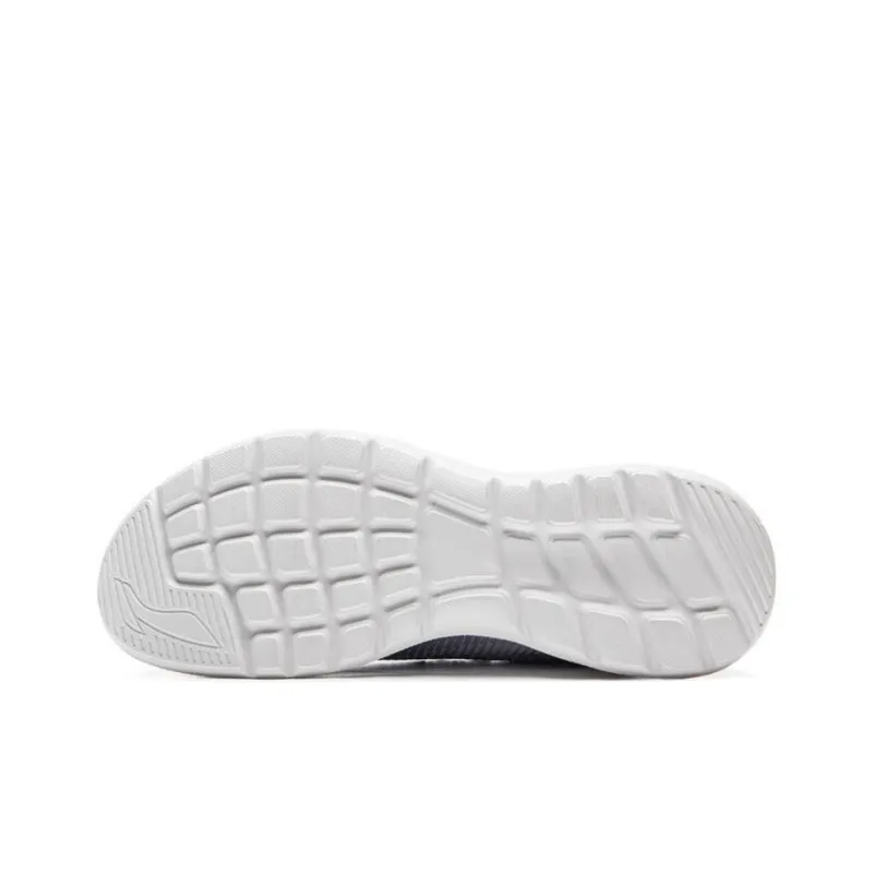 LiNing Feather Cushioning, Slip Resistant, Abrasion Resistant, Lightweight Low Top Casual Running Shoes Men's Dove Gray-4